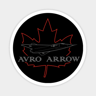 Avro Arrow - Silver Edition Magnet